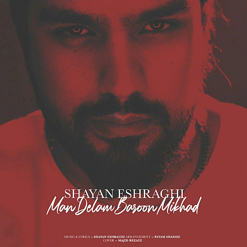 Cover artwork for Man Delam Baroon Mikhad by Shayan Eshraghi